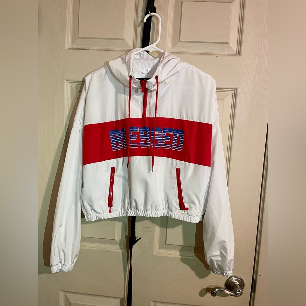 blessed windbreaker jacket